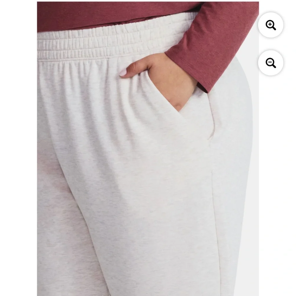 Athletic Works Women’s Plus Size Wheat Heather Soft Jogger Pant Size 1X NWT